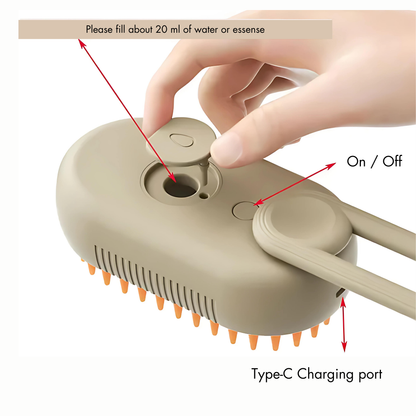 Pet Steam Brush